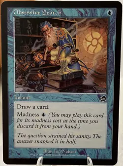 Obsessive Search 43/143 Torment - Magic: The Gathering TCG - LP - Image 1