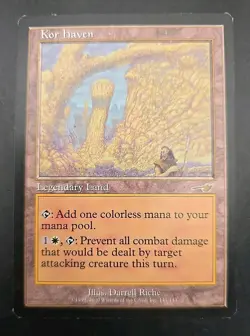 Kor Haven Nemesis MTG Regular Lightly Played - Image 1