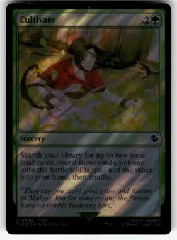 MTG - Cultivate (Surge Foil) - Final Fantasy - Image 1