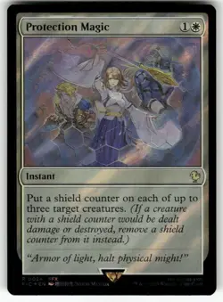 MTG - Protection Magic (Surge Foil) - Final Fantasy - Image 1