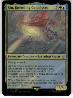 MTG - Sin, Unending Cataclysm (Surge Foil) - Final Fantasy - Image 1