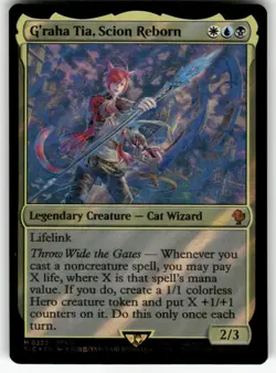 MTG - G'raha Tia, Scion Reborn (Surge Foil) - Final Fantasy - Image 1
