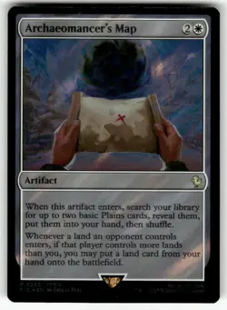 MTG - Archaeomancer's Map (Surge Foil) - Final Fantasy - Image 1