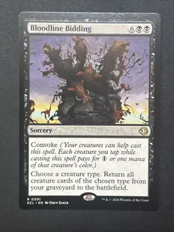 Bloodline Bidding ECL NM MTG PROMO - Image 1