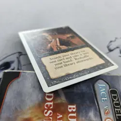 MTG Demonic Tutor Revised Edition LP - Image 4