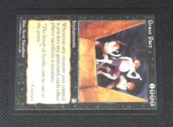 MTG Grave Pact - Stronghold - Rare - Vintage Magic The Gathering NM - Image 4