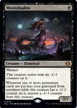 Moonshadow Lorwyn Eclipsed Magic MTG 1x NM - Image 1