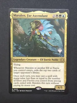 Maralen, Fae Ascendant [Lorwyn Eclipsed] Near Mint PROMO - Image 1