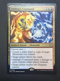 1 x Ashling's Command - Lorwyn Eclipsed - NM-Mint - MTG PROMO - Image 1