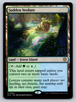 Sodden Verdure - Commander: Lorwyn Eclipsed MTG - DOE - Image 1