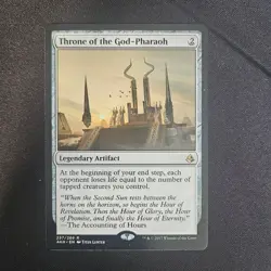 Throne of the God Pharoh - NM - Amonkhet - MTG - Image 1
