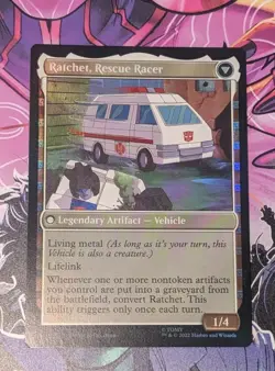 MTG Universes Beyond *FOIL* Mythic RATCHET FIELD MEDIC NM - Image 2