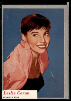 1953 Topps Who-Z-at Stars Leslie Caron VG Set Break #62 - Image 1