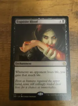 MTG Exquisite Blood Jumpstart Regular Rare NM 231 Magic The Gathering - Image 1