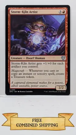 Storm-Kiln Artist Commander: Outlaws of Thunder Junction Regular - Image 1