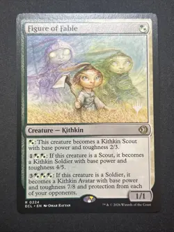 1 x Figure of Fable - Lorwyn Eclipsed - NM-Mint - MTG Promo Stamped - Image 1