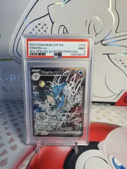 2024 POKEMON BLACK STAR PROMO #131 KINGDRA EX PSA 9 + #132 GRENINJA EX PSA 9 - Image 2
