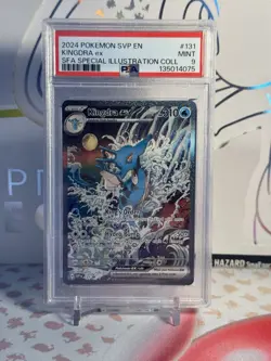 2024 POKEMON BLACK STAR PROMO #131 KINGDRA EX PSA 9 + #132 GRENINJA EX PSA 9 - Image 5