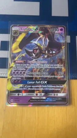 Pokemon TCG Lunala GX 66/149 Sun & Moon Burning Shadows 2016 - Image 1