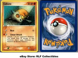 2004 Pokemon, EX Firered & Leafgreen #60/112 Cubone, Common - Image 1