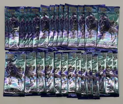 Lot of (30) Pokemon Korean S6K Jet Black Spirit Booster Packs Sealed - Image 1