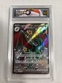 2024 Pokemon Noivern Ex #220 HGC 10 Gold Label (sb6) - Image 1