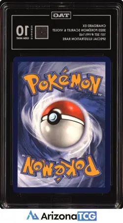 Pokemon 2023 Charizard ex 199/165 SIR Scarlet & Violet 151 GEM MINT TAG 10 - Image 2