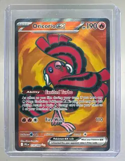 Oricorio ex 2025 Pokemon Phantasmal Flames - PFL EN #110/094 Ultra Rare - Image 1