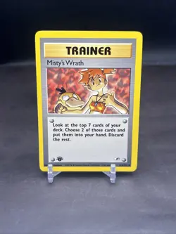 Pokemon 1st Edition Gym Heroes Misty's Wrath 114/132 NS1 - Image 1