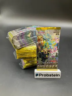 Lot of (60) Pokemon Korean S6a Eevee Heroes Booster Pack Sealed - Image 1