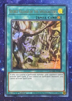 Yu-Gi-Oh! Secret Village of the Spellcasters MAMA-EN083 Magnificent Mavens 1stEd - Image 1
