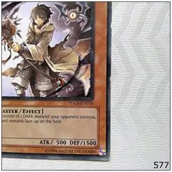 Dharc the Dark Charmer - TDGS-EN026 - Common Unlimited Yugioh - Image 2