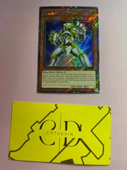 Yugioh Galaxy Soldier (Platinum Secret Rare) #RA04-EN219 NM - Image 1