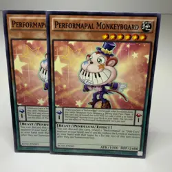 2x Yugioh Performapal Monkeyboard BOSH-EN003 1st Common - LP-NM 💎 - Image 1