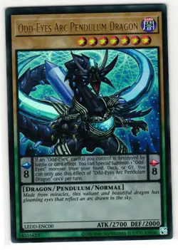 ODD-EYES ARC PENDULUM DRAGON LEDD-ENC00 ULTRA RARE YU-GI-OH TCG - Image 1