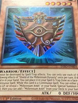 3x Shield Of The Millennium Dynasty + 3x Golem That Guards Treasures | YuGiOh! - Image 2