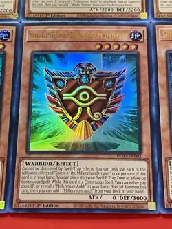 3x Shield Of The Millennium Dynasty + 3x Golem That Guards Treasures | YuGiOh! - Image 5