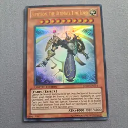 YuGiOh Sephylon, the Ultimate Time Lord JUMP-EN054 Limited Edition Ultra Rare LP - Image 1