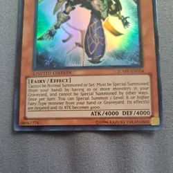 YuGiOh Sephylon, the Ultimate Time Lord JUMP-EN054 Limited Edition Ultra Rare LP - Image 4