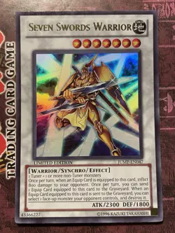 Seven Swords Warrior - JUMP-EN047 - Ultra Rare - Limited Edition - LP - Image 1