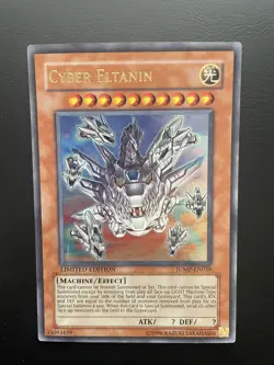 Yugioh Cyber Eltanin JUMP-EN038 Limited Edition Ultra Rare HP - Image 1