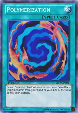 Yugioh! MP Polymerization - LCJW-EN059 - Super Rare - 1st Edition Moderately Pla - Image 1