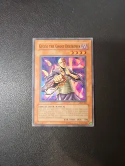 Yugioh Kycoo the Ghost Destroyer LON-062 Super Rare HP - Image 1