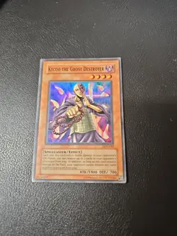 Yugioh Kycoo the Ghost Destroyer LON-062 Super Rare HP - Image 2
