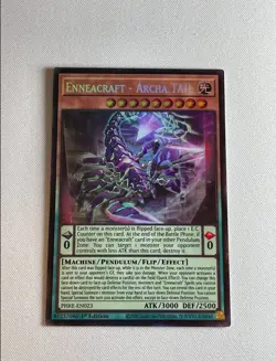 Yugioh Enneacraft - Archa.TAIL PHRE-EN023 Collector's Rare 1st Edition NM - Image 1