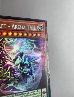 Yugioh Enneacraft - Archa.TAIL PHRE-EN023 Collector's Rare 1st Edition NM - Image 3