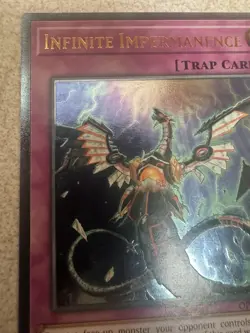 Yu-Gi-Oh Infinite Impermanence OP17-EN002 Ultimate Rare NM Condition. See Pics - Image 3