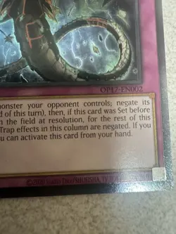 Yu-Gi-Oh Infinite Impermanence OP17-EN002 Ultimate Rare NM Condition. See Pics - Image 5