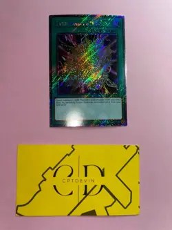 Yu-Gi-Oh! Overload Fusion RA03-EN169 Platinum Secret Rare 1st Edition - Image 1