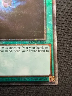 Allure of Darkness (Quarter Century Secret Rare) RA03-EN055 Yu-Gi-Oh! - Image 3